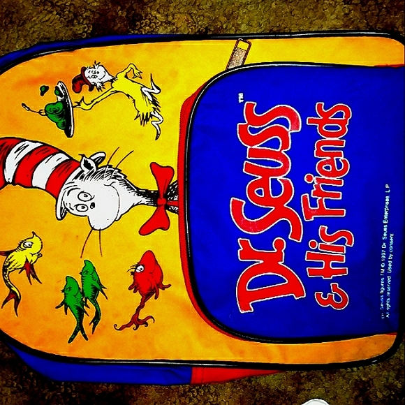 Kids Dr Suess Backpack